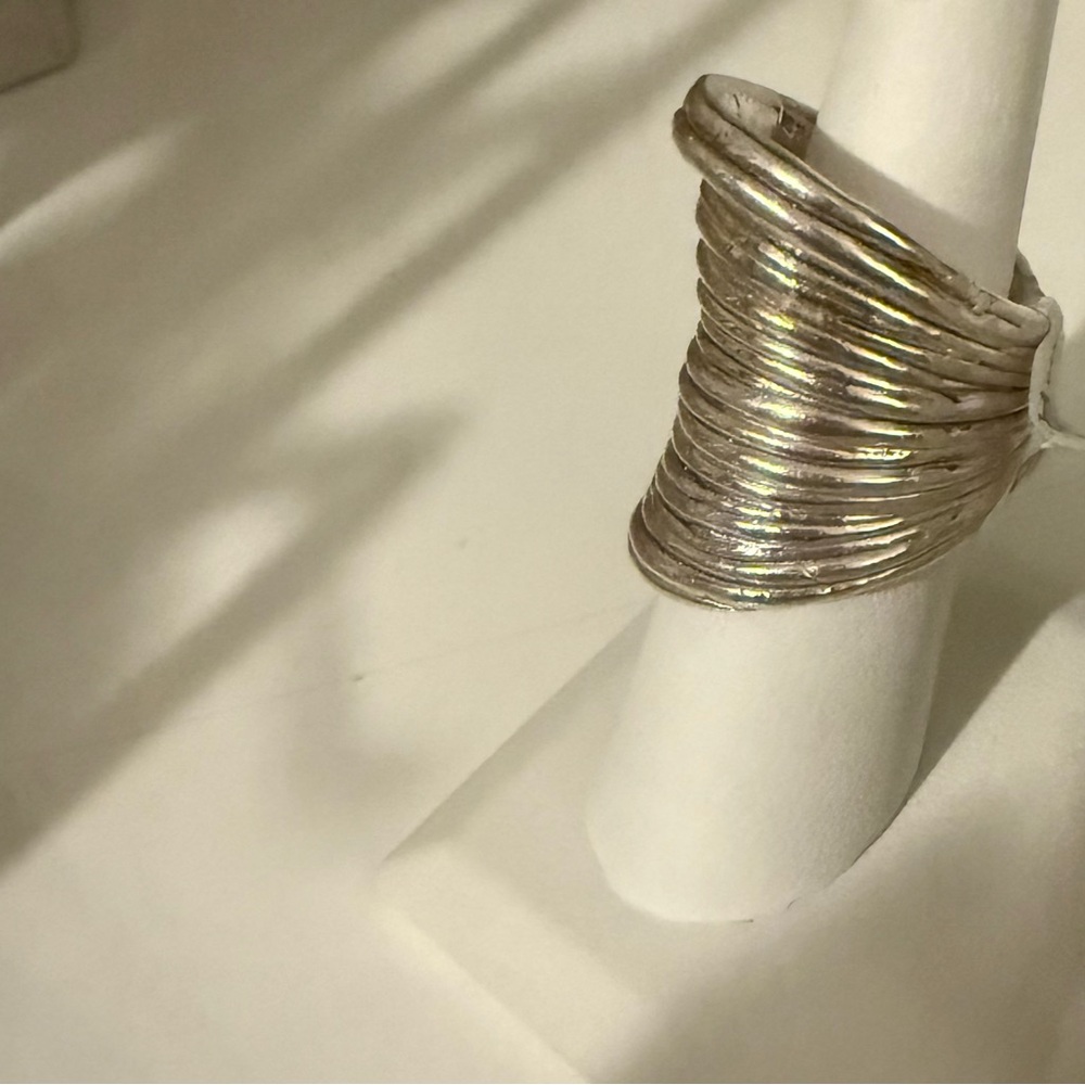 Silver Coil Ring
